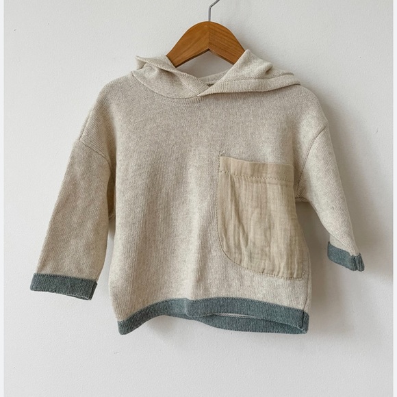 Zara baby knit hoodie - Picture 1 of 3